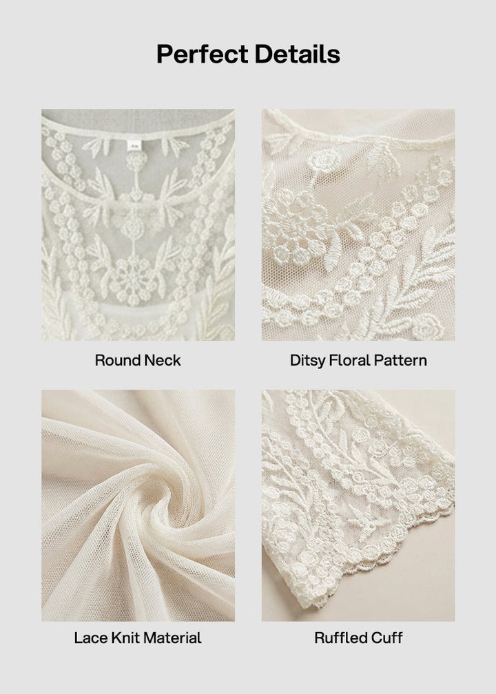 Sheer Summer Shrug Lightweight Beach Cover-Up