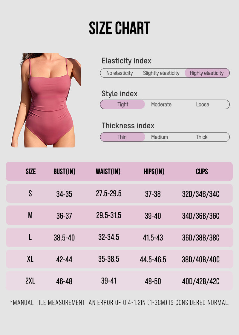 Ruched Tummy Control Sculpting Swimsuit