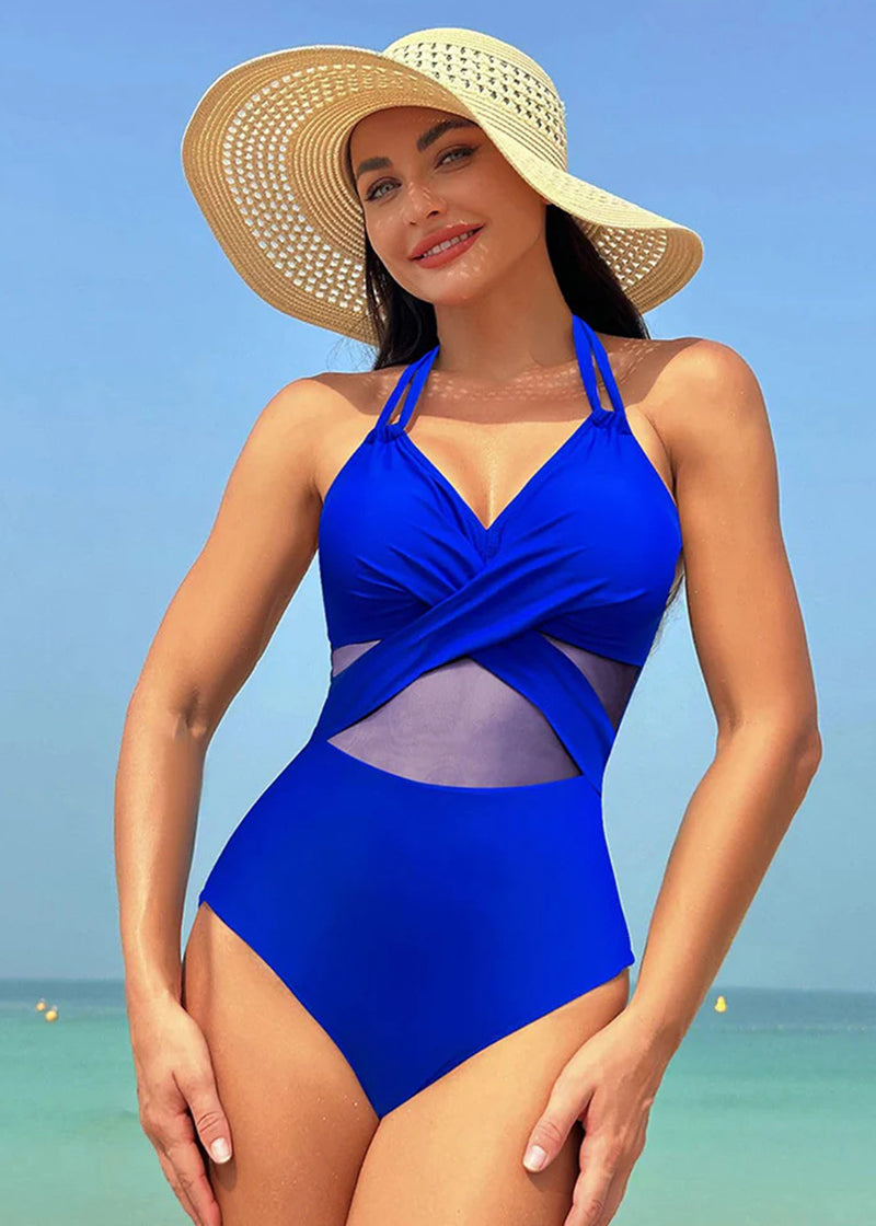 BIKINI BRIGADE High Waisted Tummy Control One Piece Swimsuit