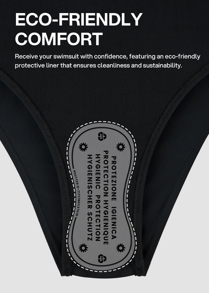 Smart Sculpt Plunge Cross-Back Swimsuit