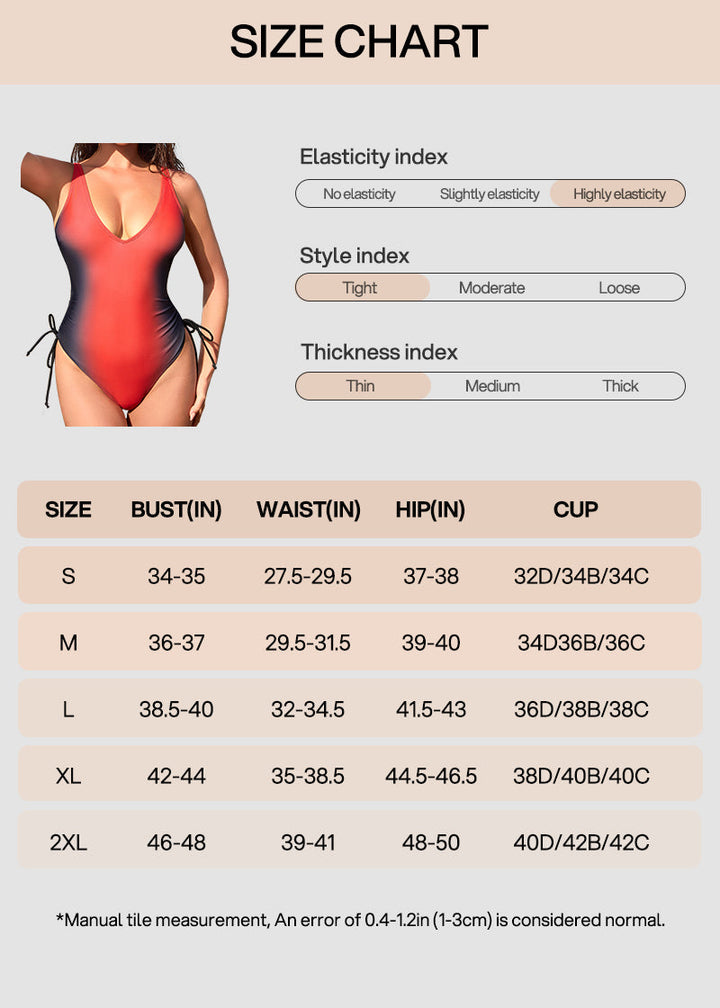 Smart Sculpt Plunge Cross-Back Swimsuit
