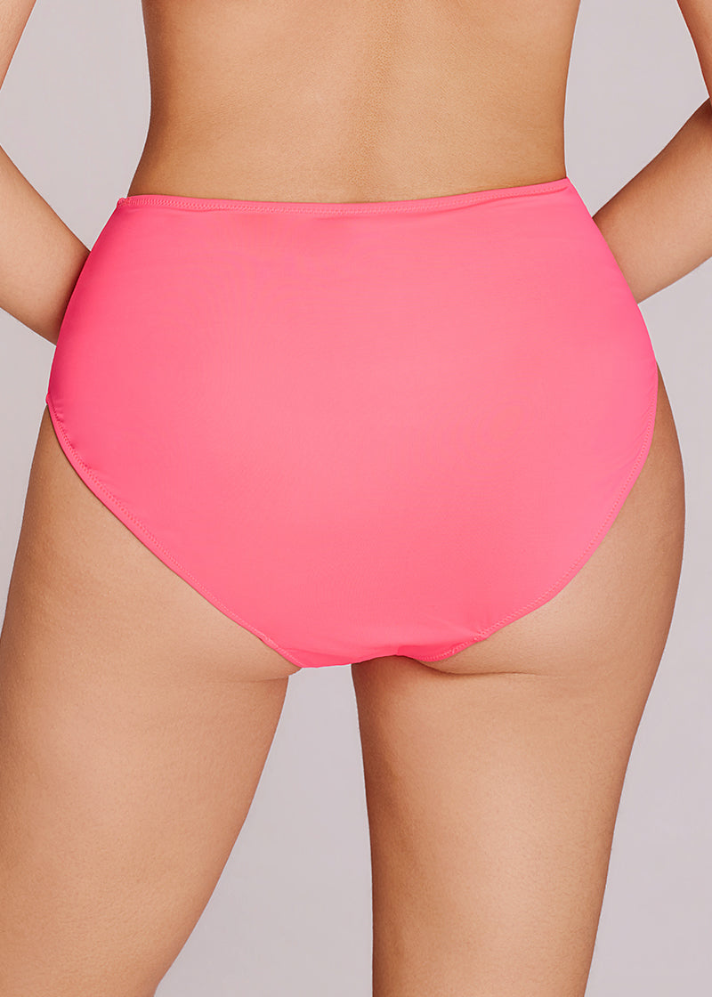 High-Waisted Ruched Tummy Control Bikini Set