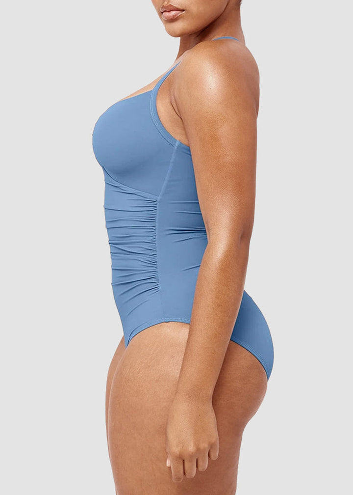 Smart Sculpt U-Ring Cut Out Shaping Swimsuit