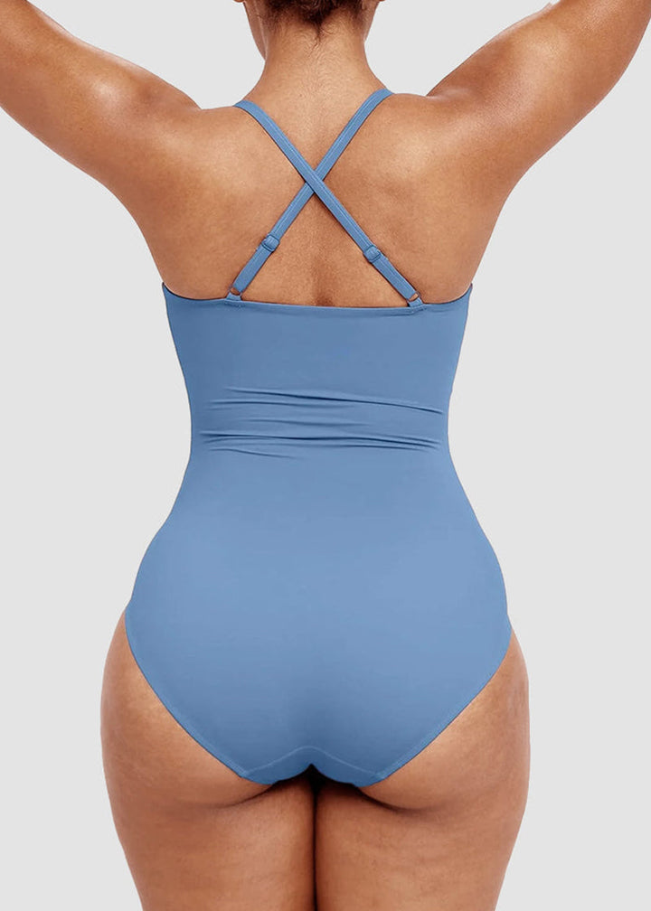 Smart Sculpt U-Ring Cut Out Shaping Swimsuit