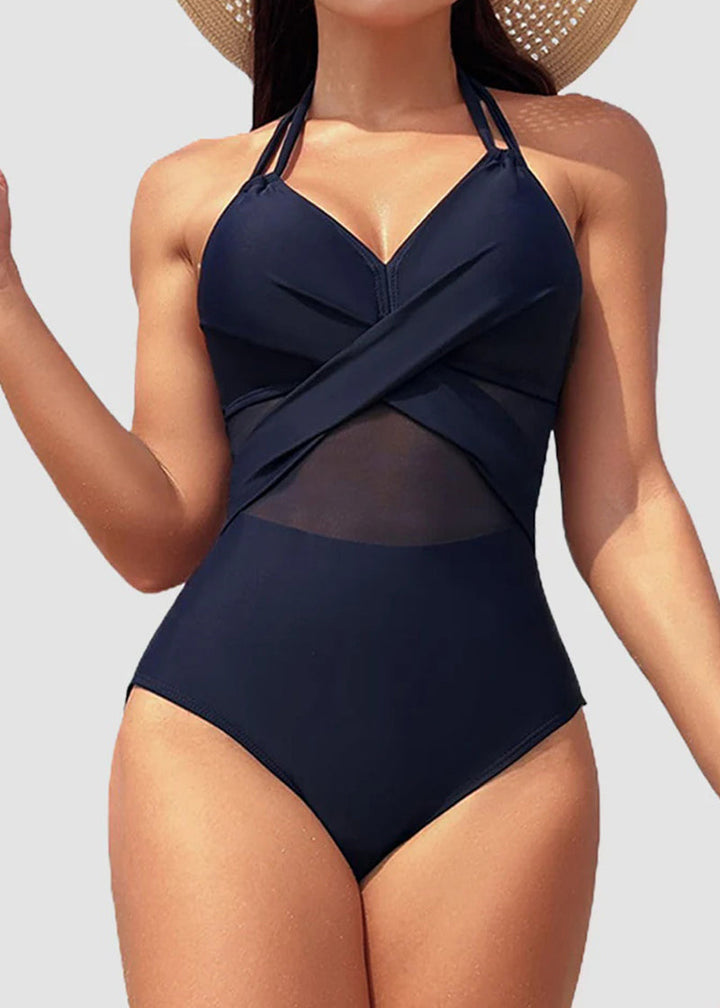 BIKINI BRIGADE High Waisted Tummy Control One Piece Swimsuit